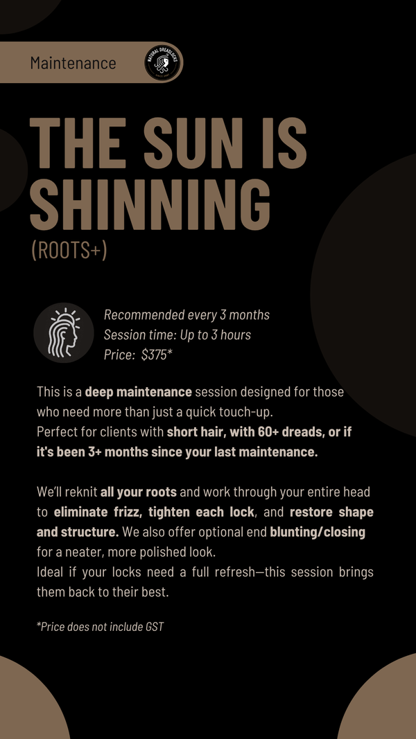 Dread Maintence -- The Sun is Shining (Full Roots + Lock Work)