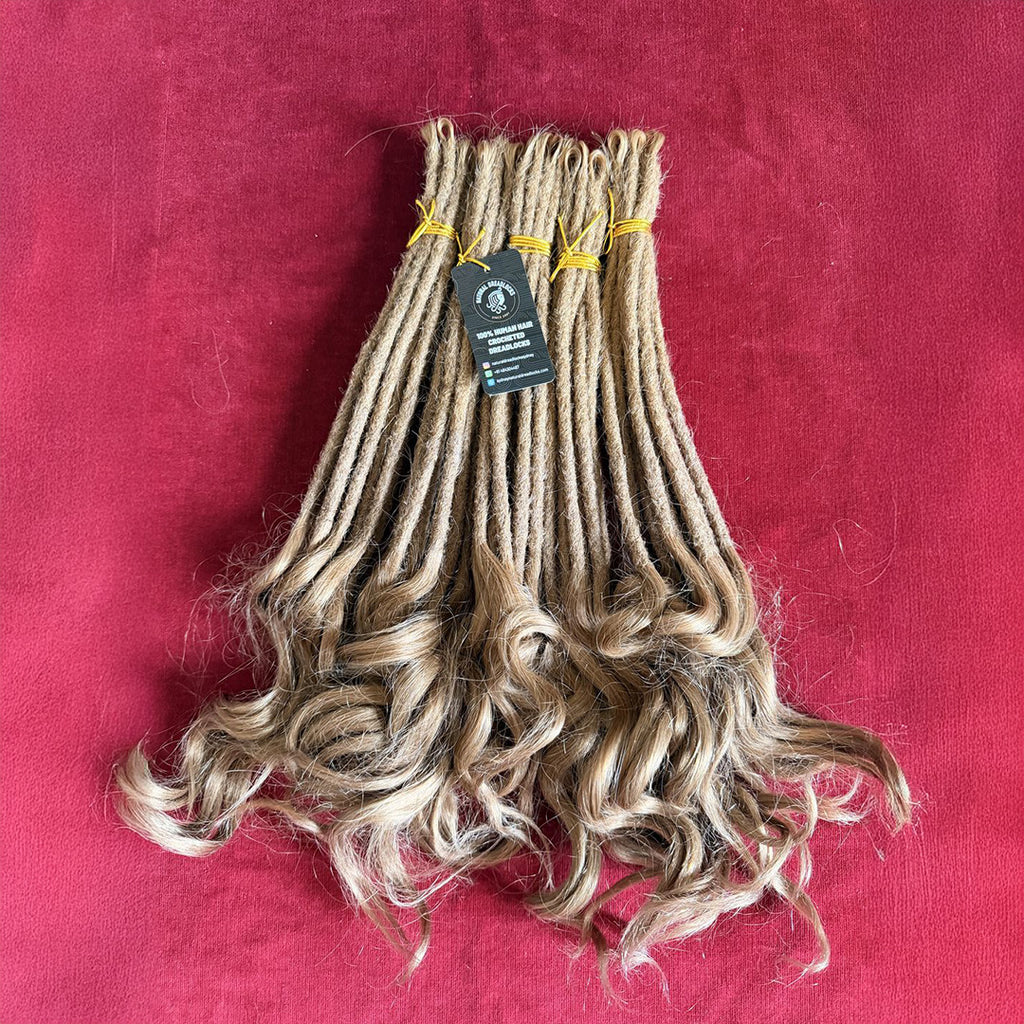 Goddess Locs Honey Blonde 10 Units Bundle