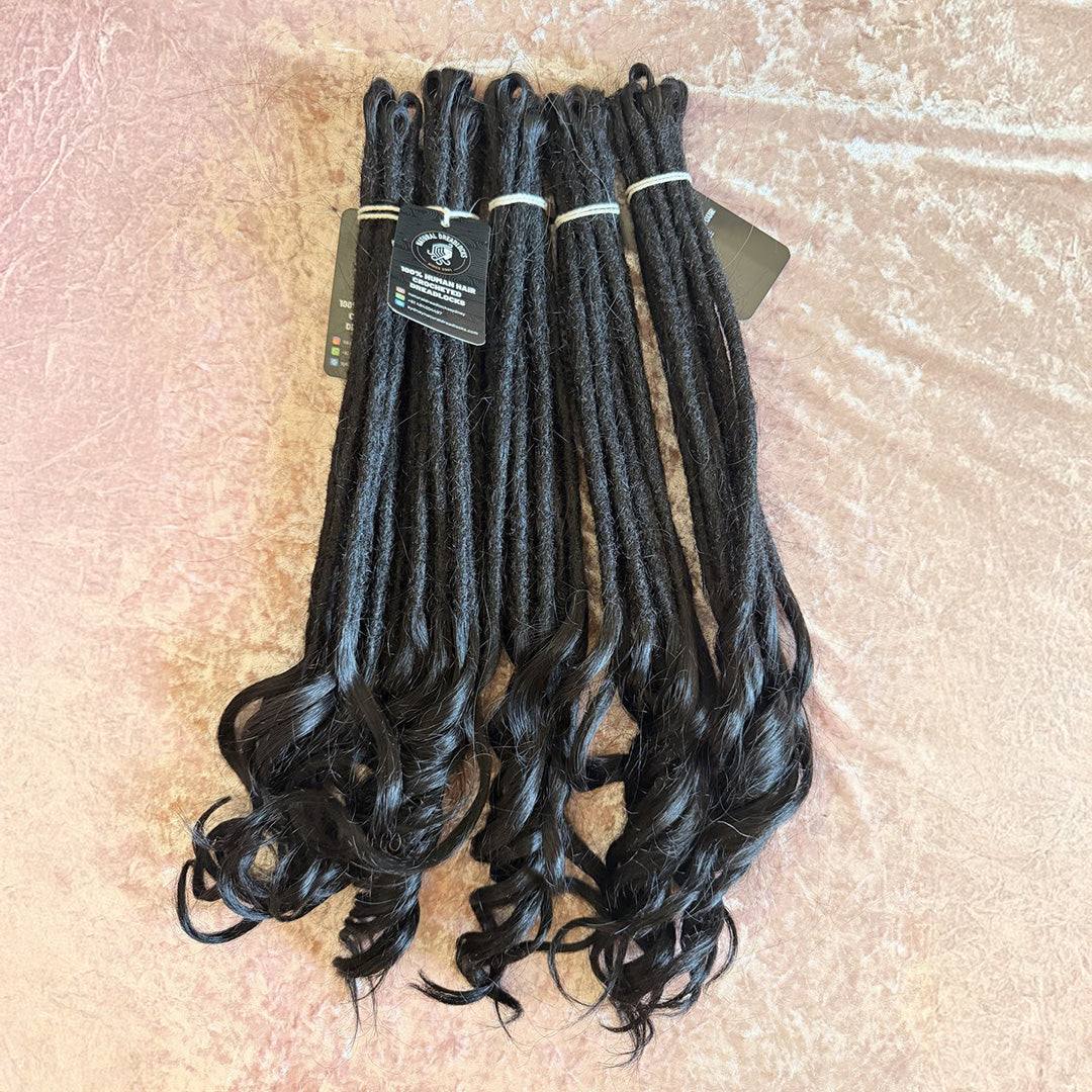 Goddess Locs Natural Black 10 Units Bundle