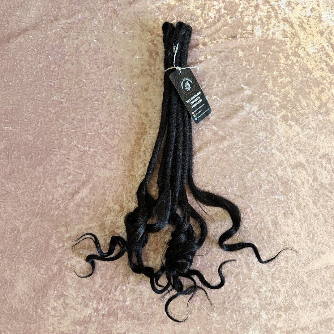 Goddess Locs Natural Black 10 Units Bundle
