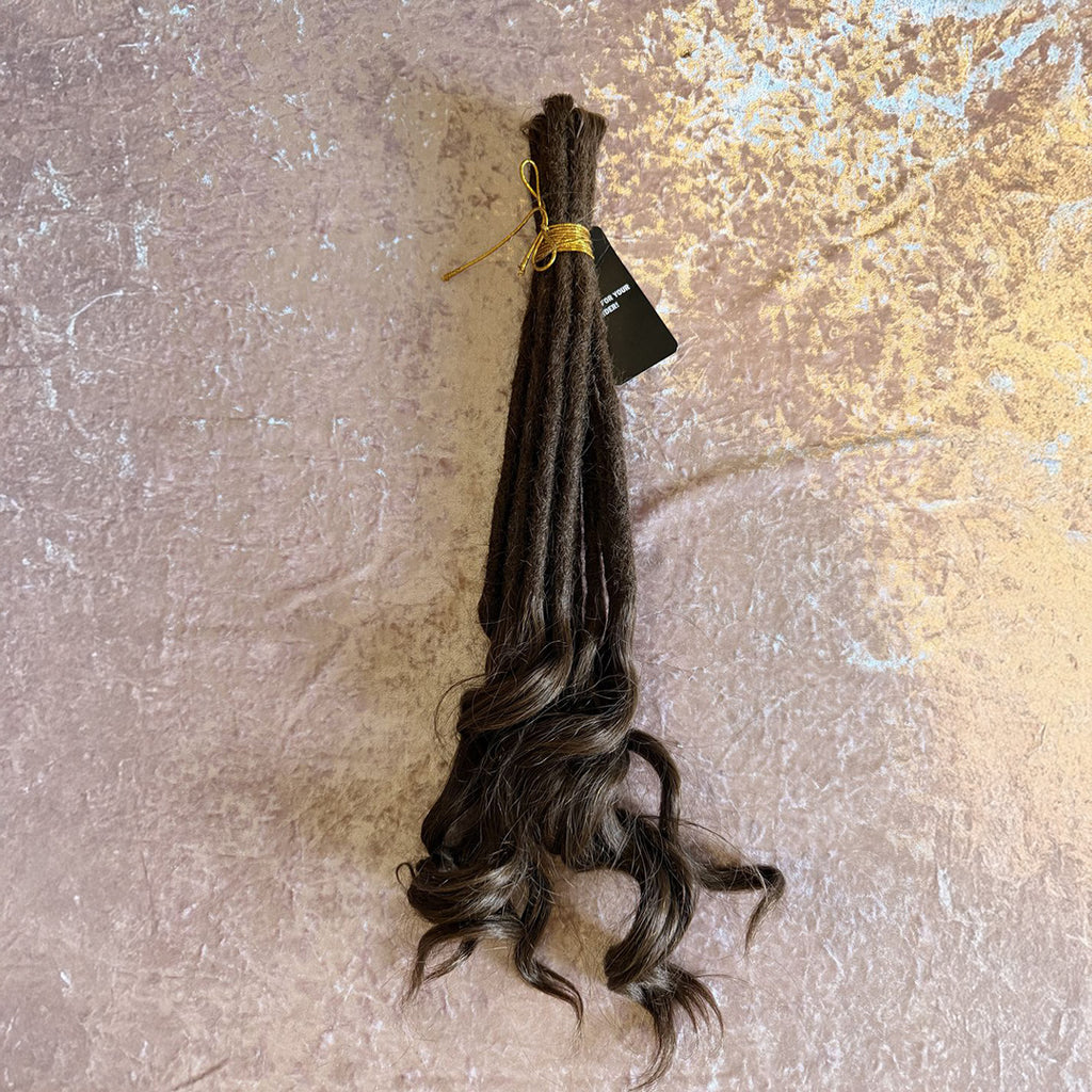 Goddess Locs Chocolate Brown 10 Units Bundle