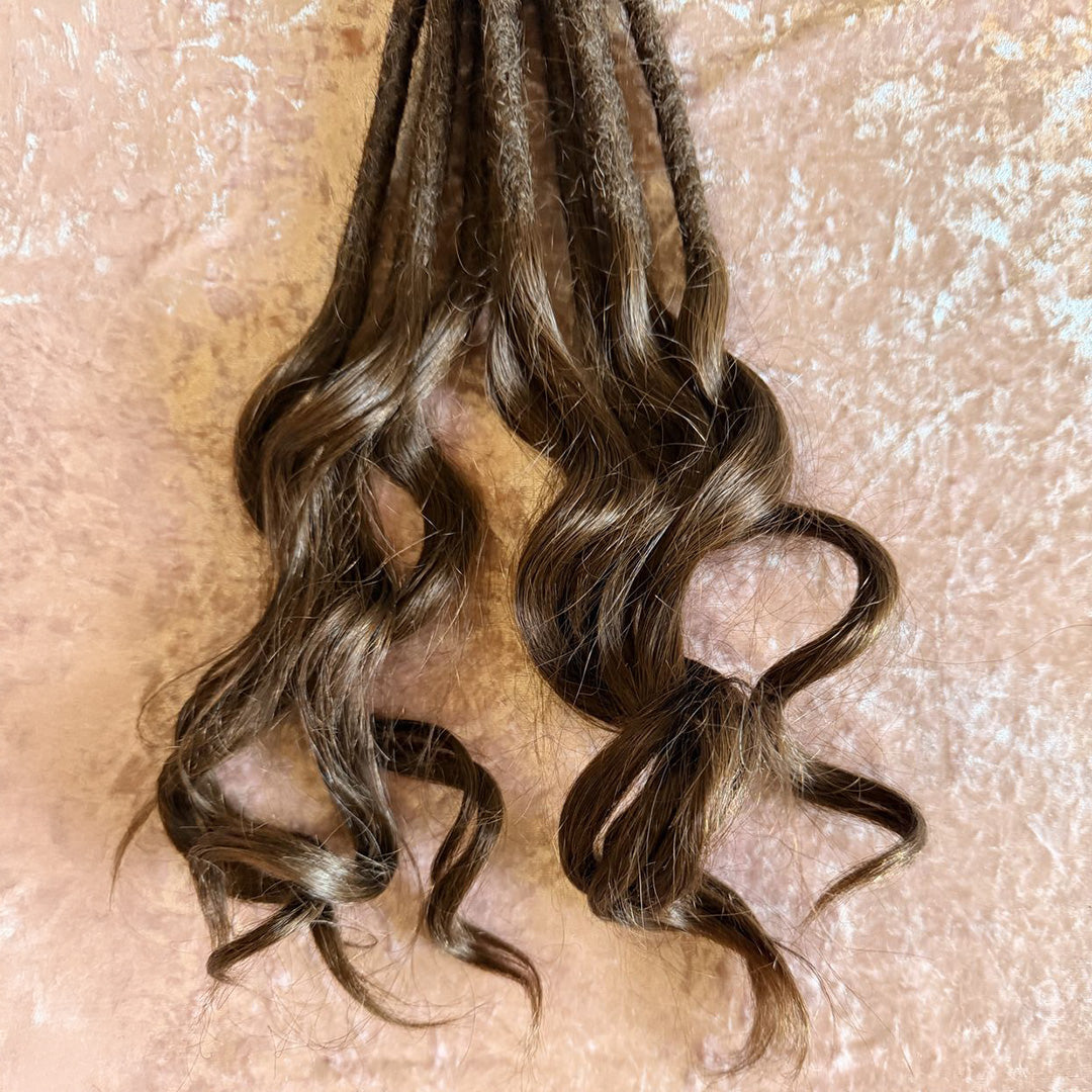 Goddess Locs Chocolate Brown 10 Units Bundle