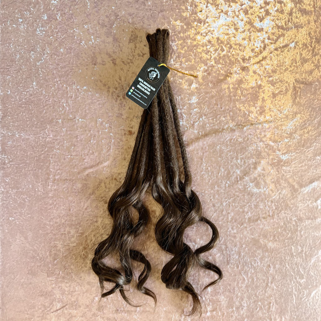 Goddess Locs Chocolate Brown 10 Units Bundle