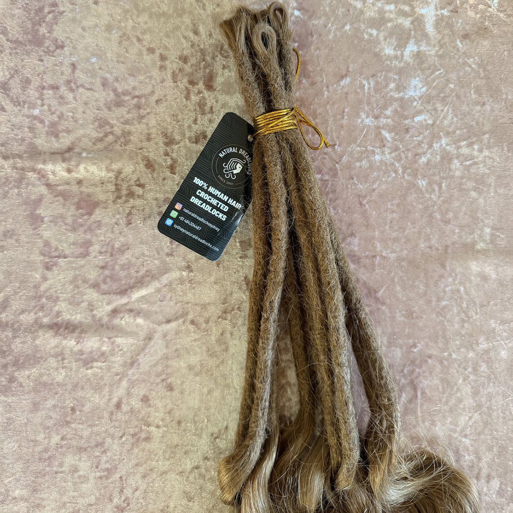 Goddess Locs Champagne brown 10 Units Bundle