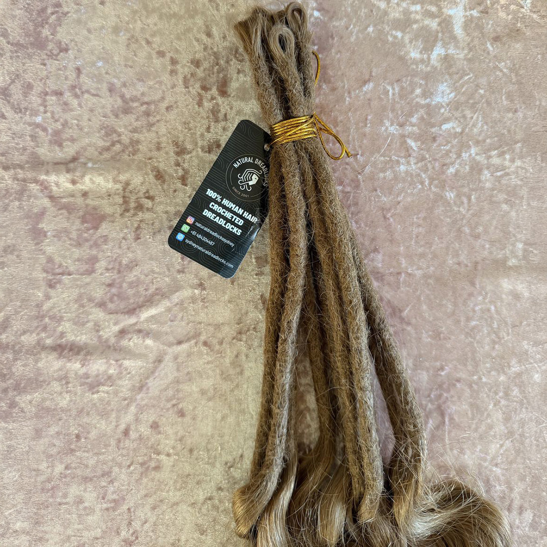 Goddess Locs Champagne brown 10 Units Bundle
