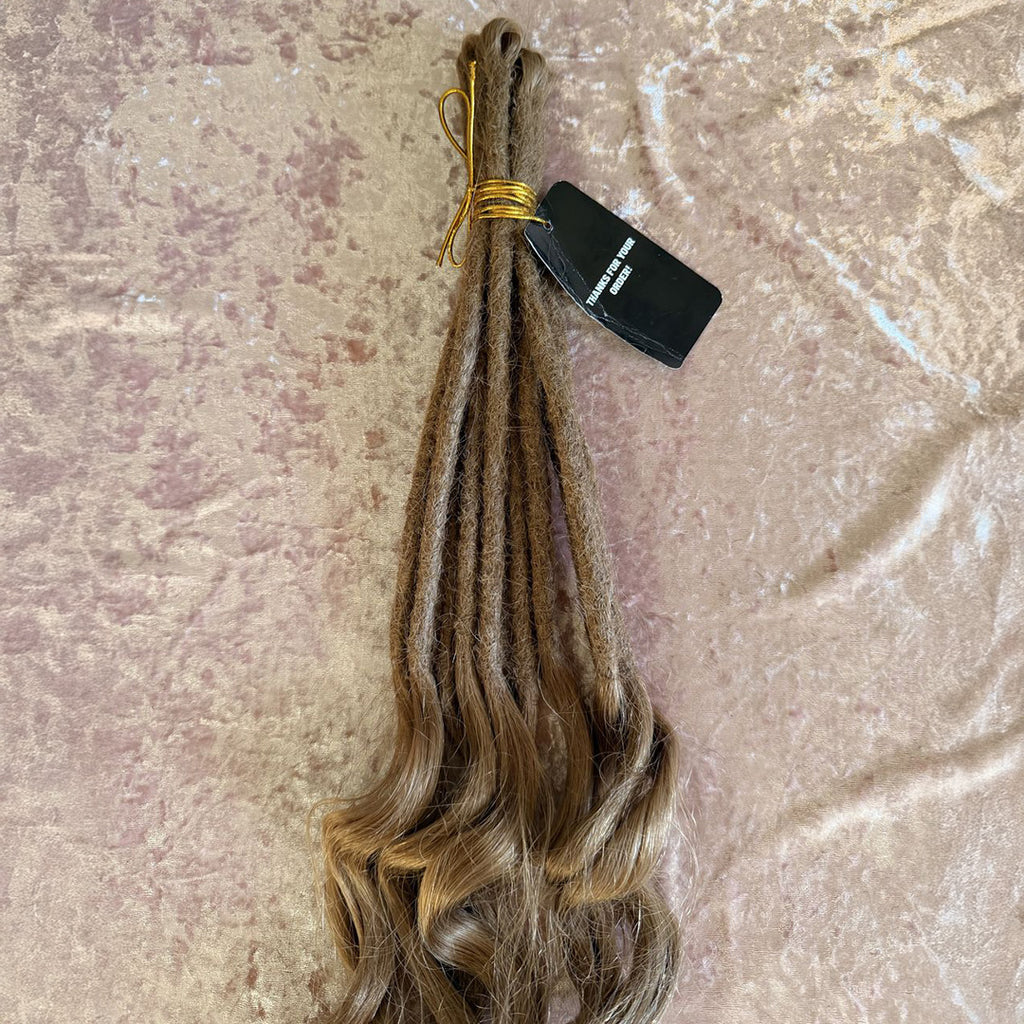 Goddess Locs Champagne brown 10 Units Bundle