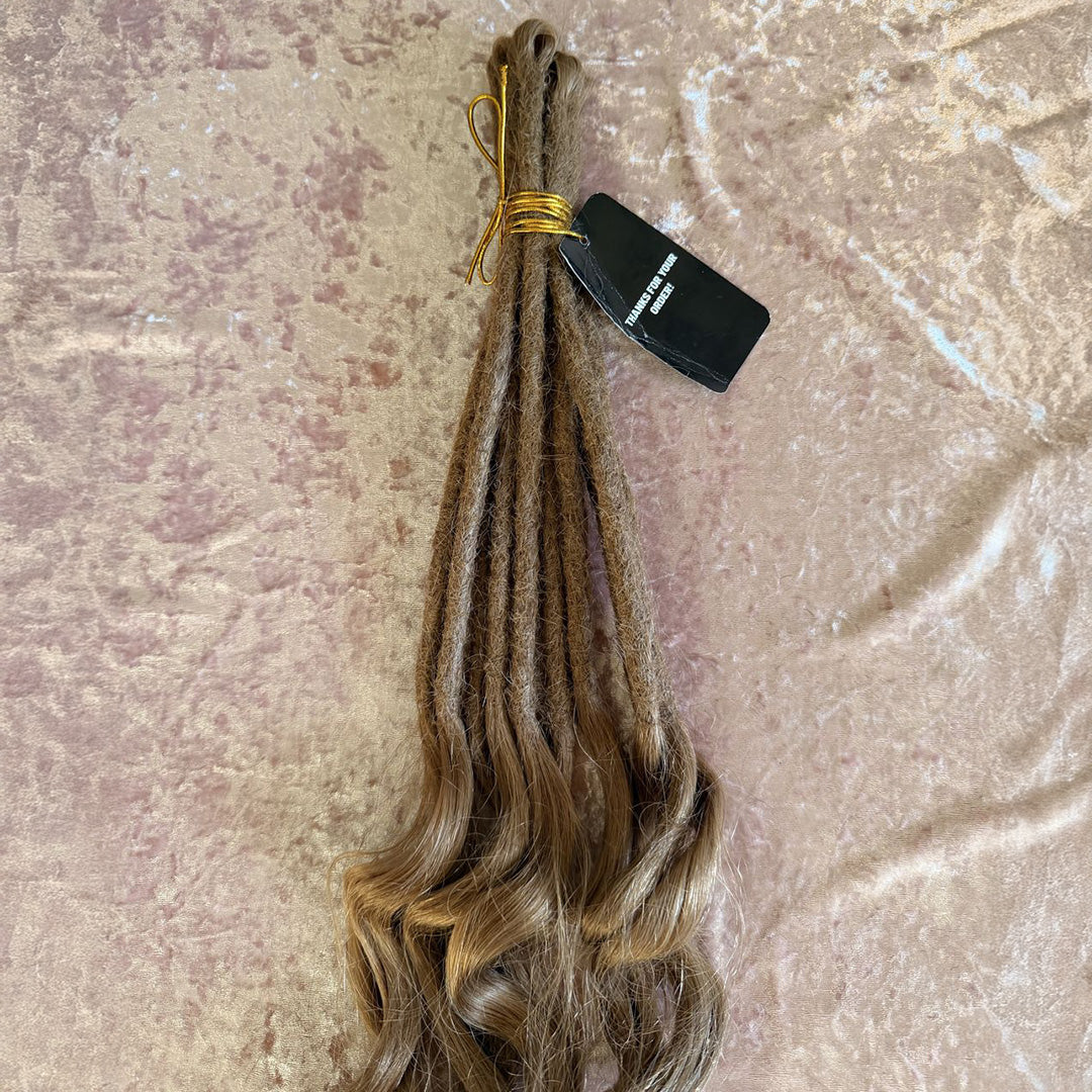 Goddess Locs Champagne brown 10 Units Bundle