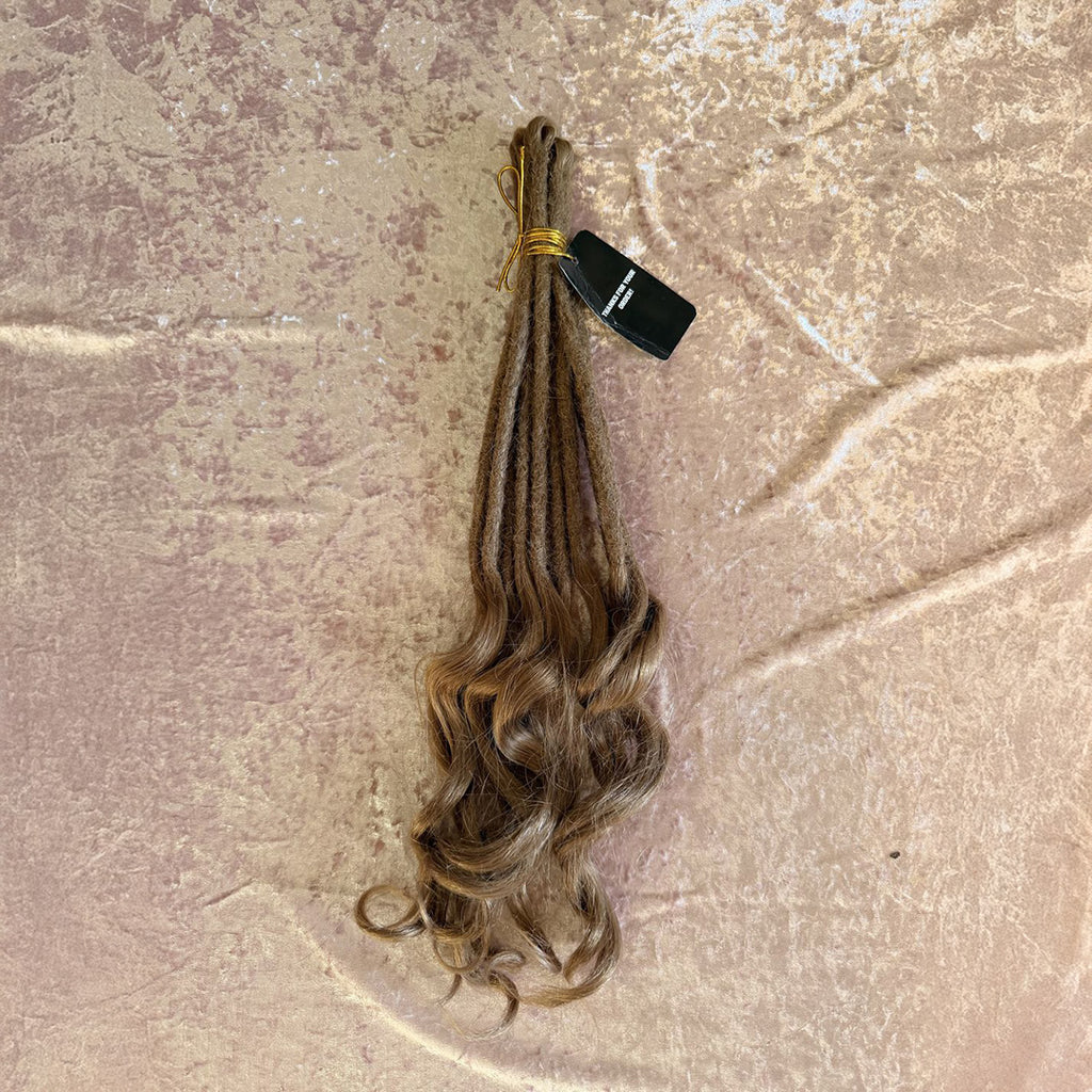 Goddess Locs Champagne brown 10 Units Bundle