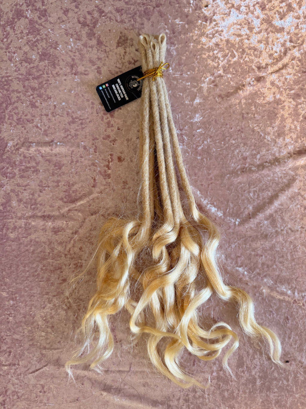Goddess Locks Platinum Blonde 10 Units Bundle