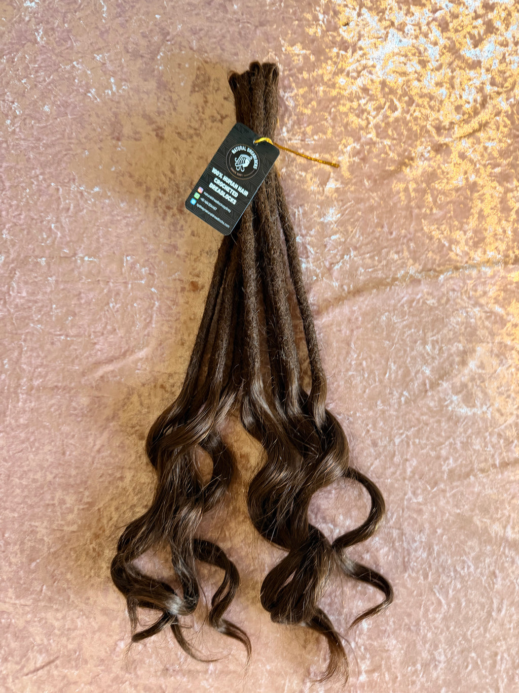 Goddess Locks Chocolate Brown 10 Units Bundle