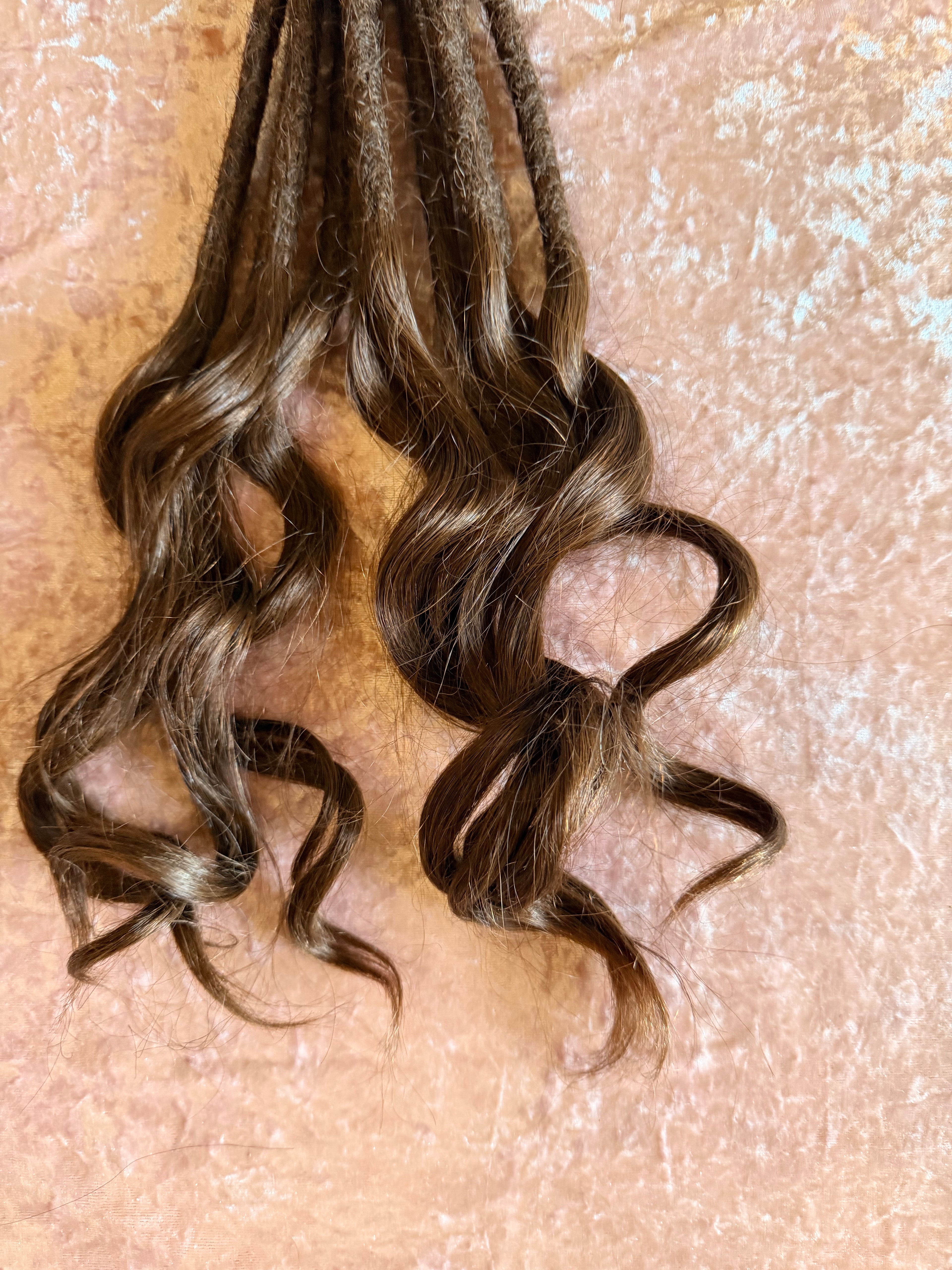 Goddess Locks Chocolate Brown 10 Units Bundle