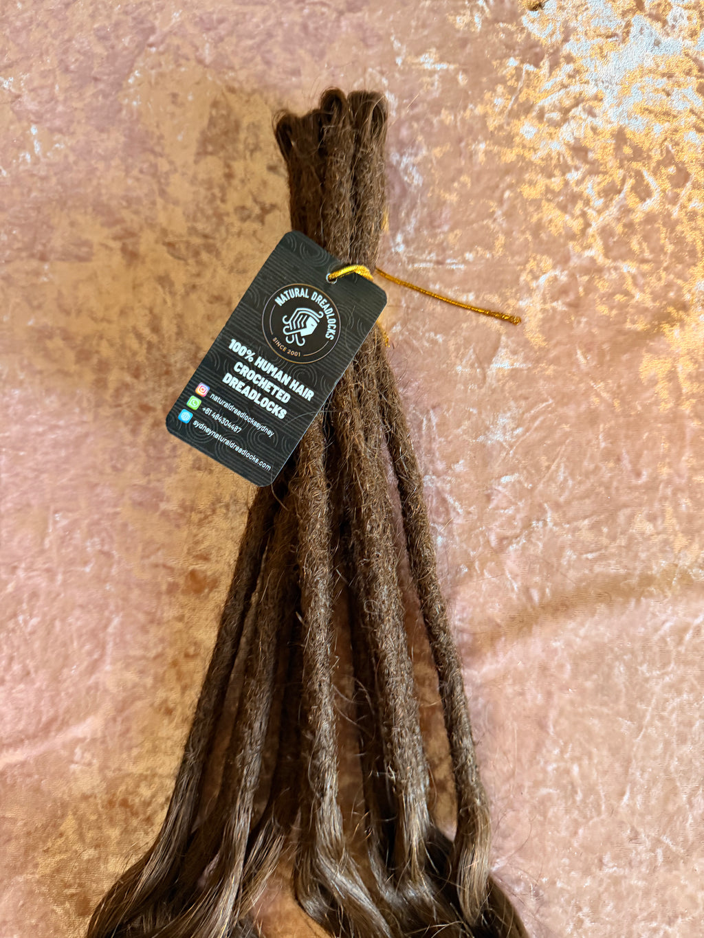 Goddess Locks Chocolate Brown 10 Units Bundle