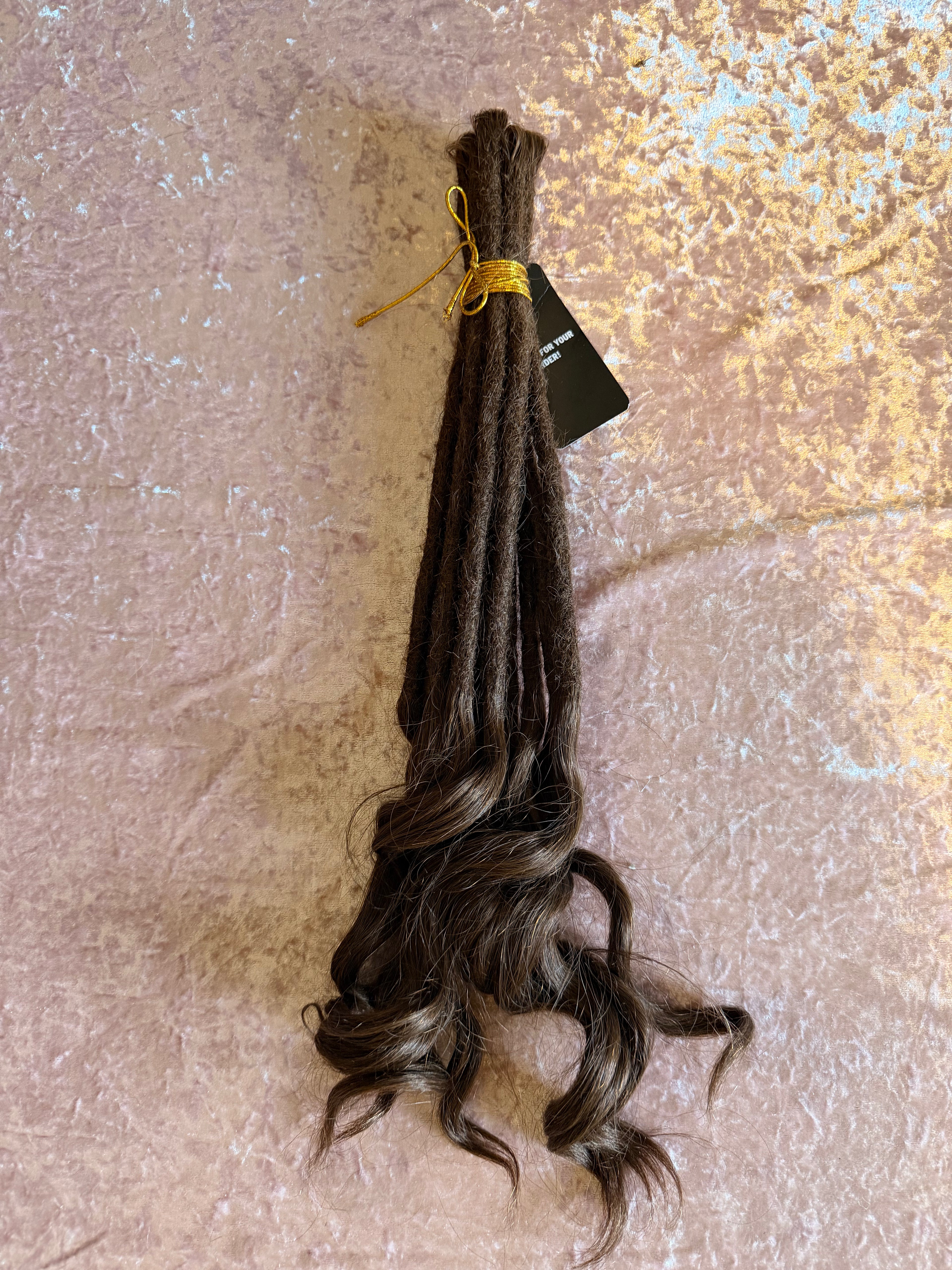 Goddess Locks Chocolate Brown 10 Units Bundle