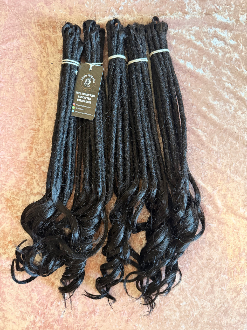 Goddess Locks Natural Black 10 Units Bundle