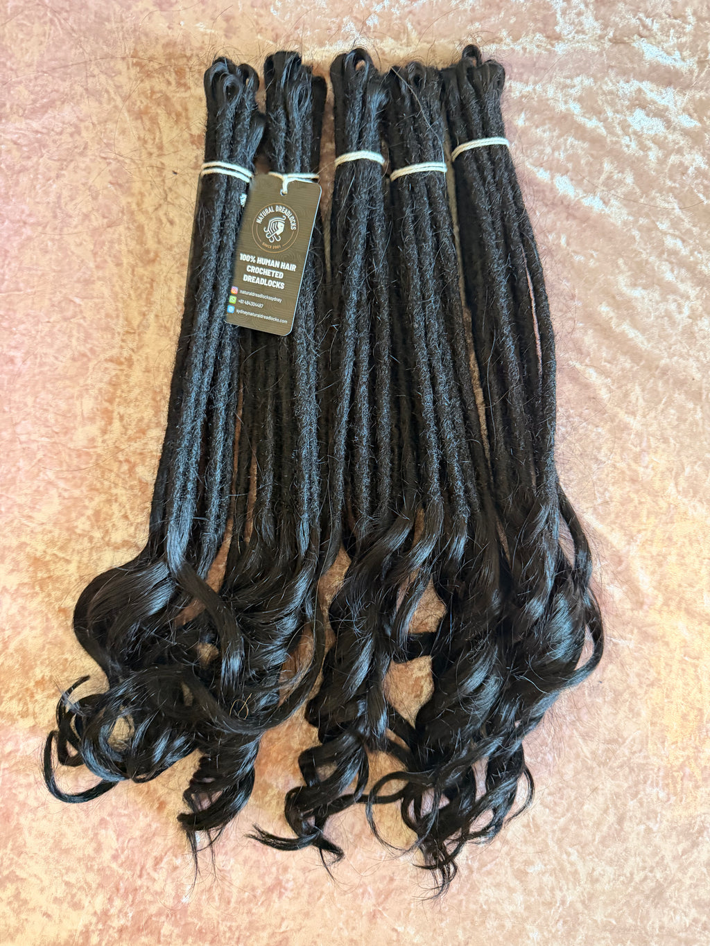 Goddess Locks Natural Black 10 Units Bundle
