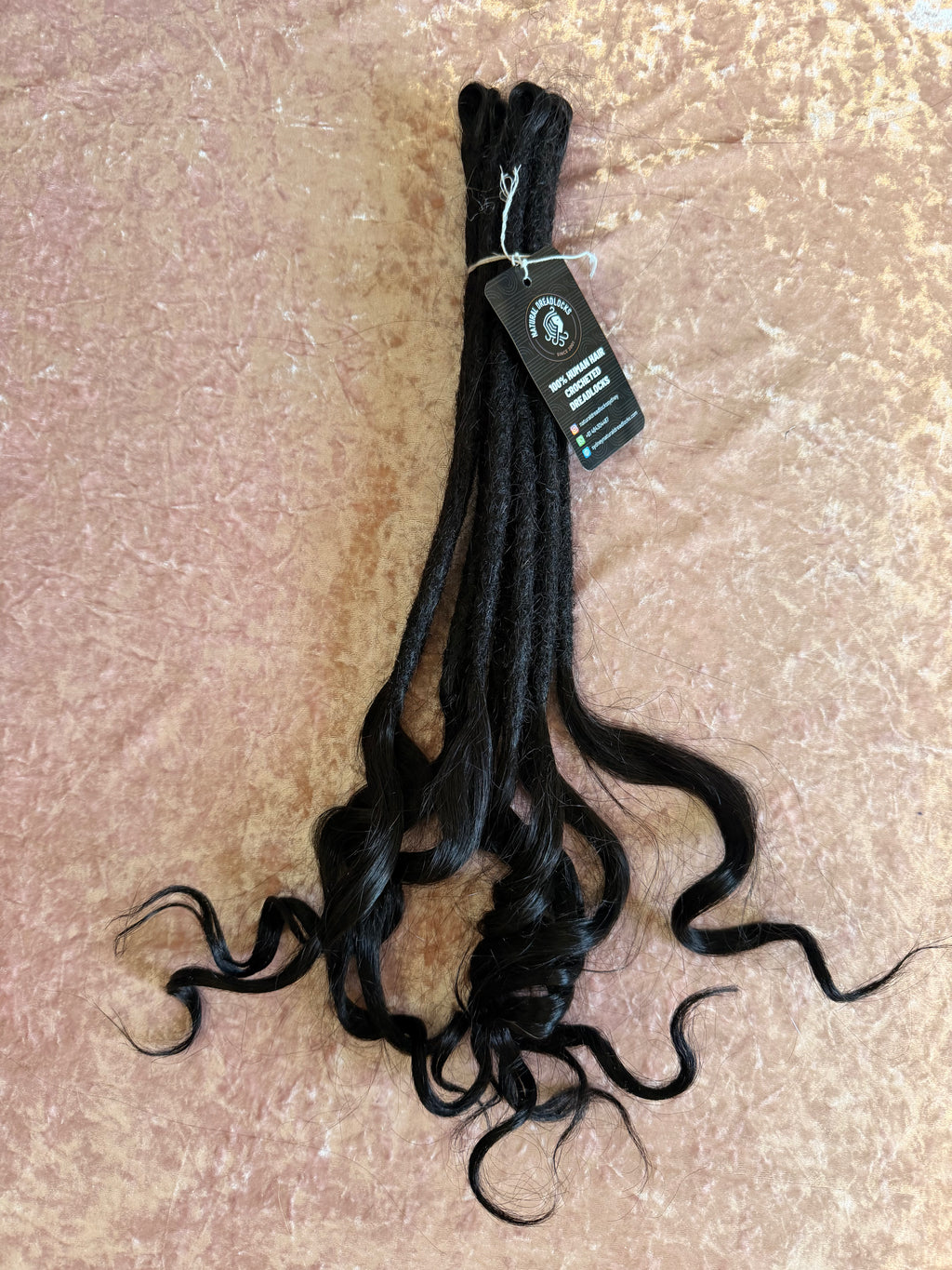 Goddess Locks Natural Black 10 Units Bundle