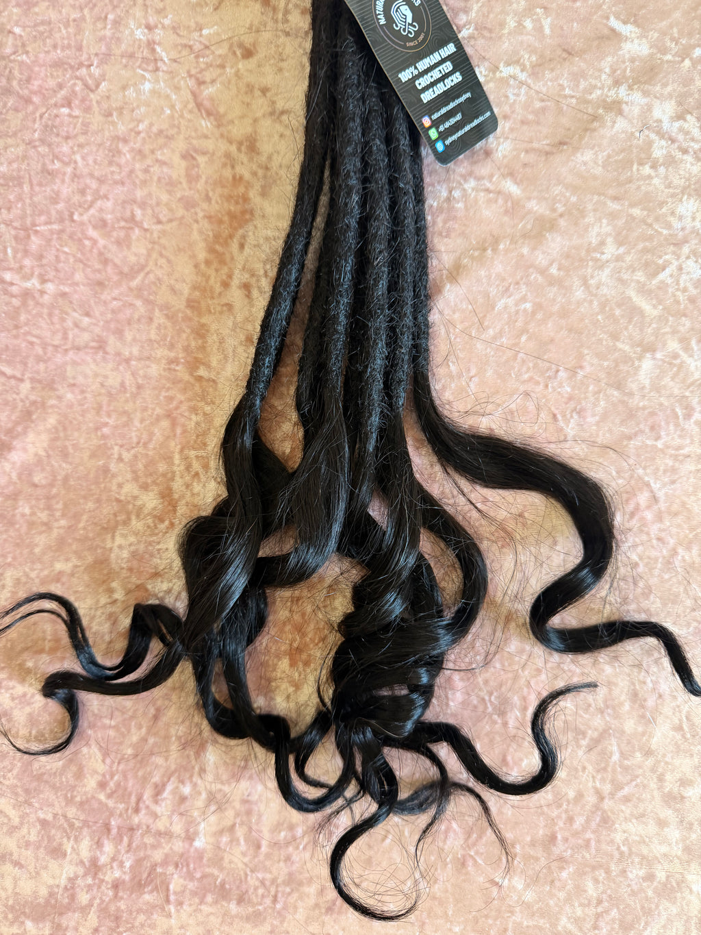 Goddess Locks Natural Black 10 Units Bundle