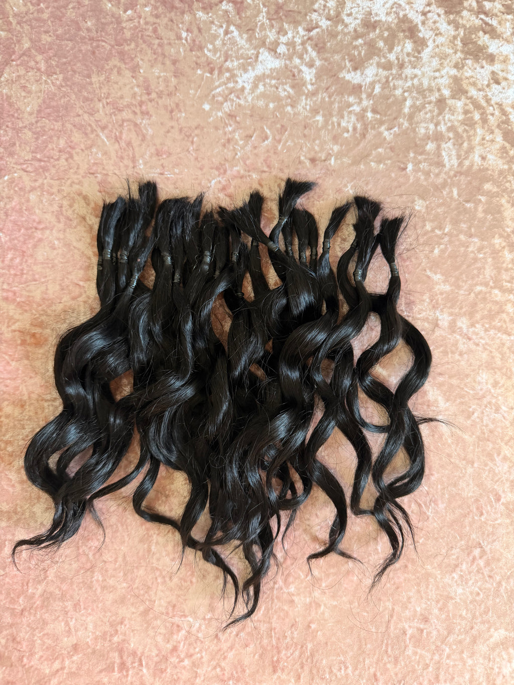 Curly Wavy ends 100gr Bundle - 100% Human Hair for Dreadlock Maintenance & Style