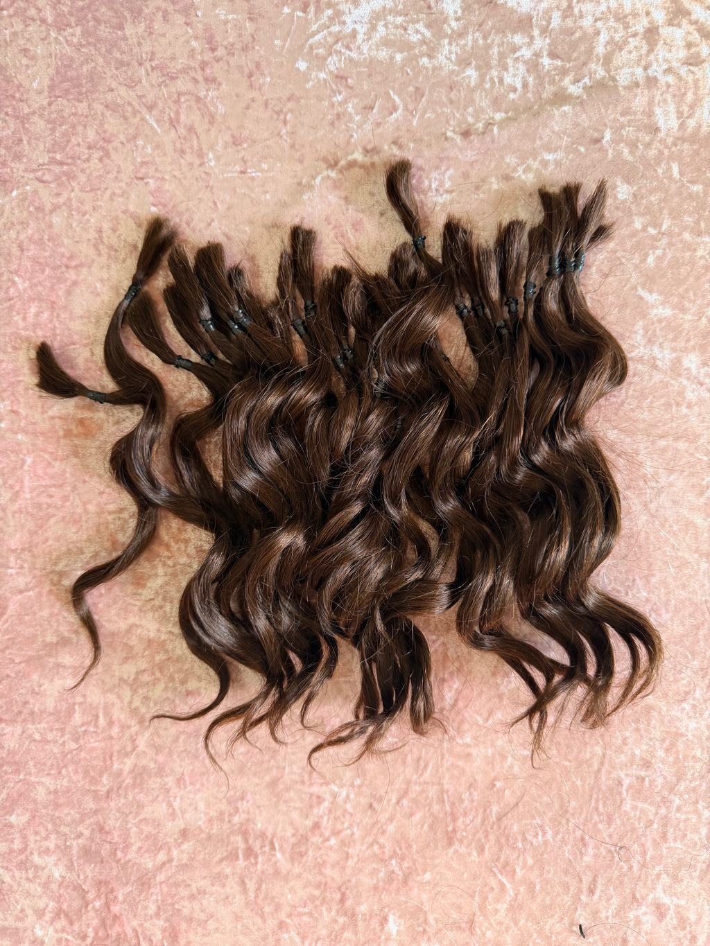 Curly Wavy ends 100gr Bundle - 100% Human Hair for Dreadlock Maintenance & Style