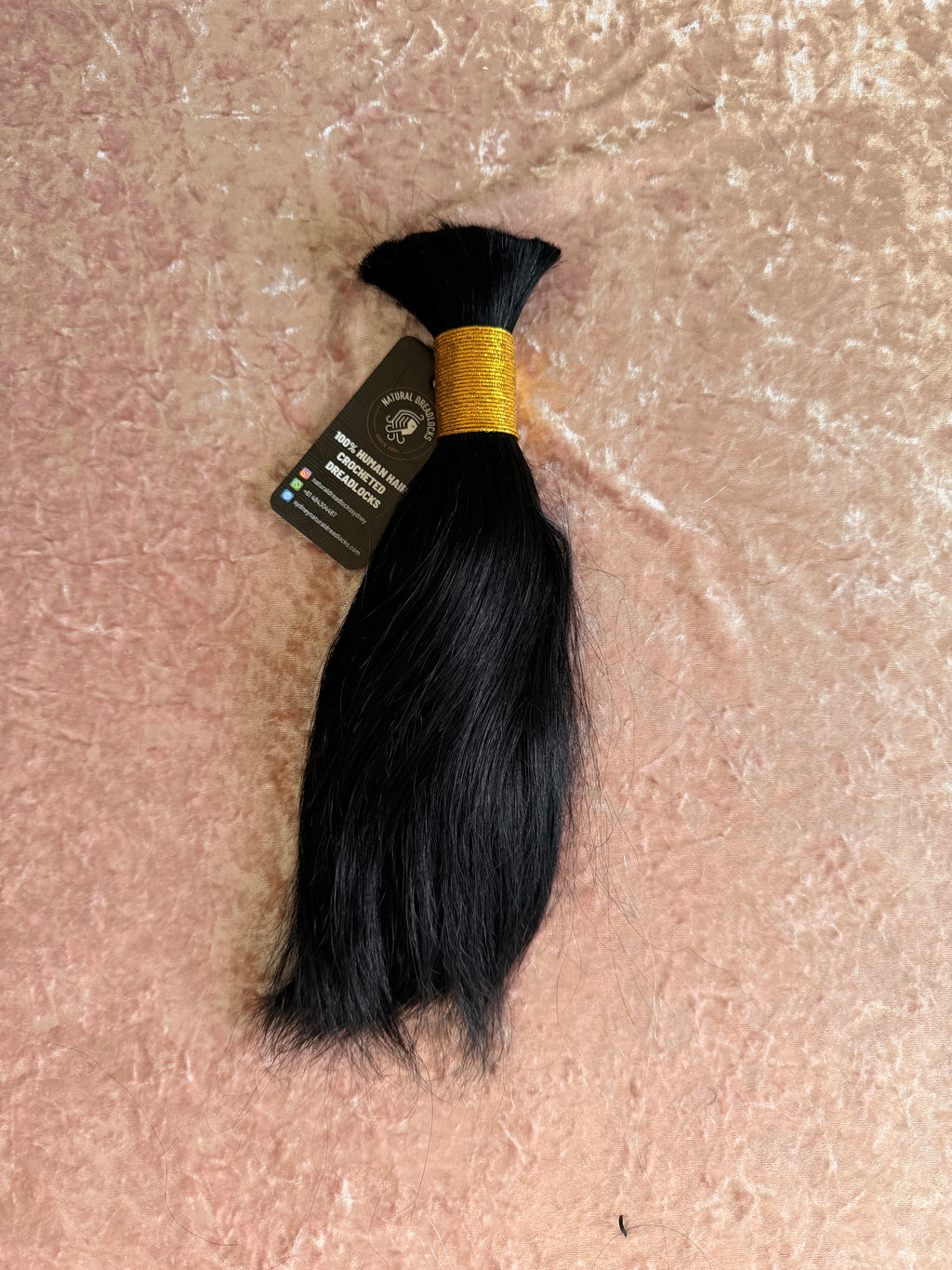 Natural Straight Human Hair Bundle – 100% Human Hair