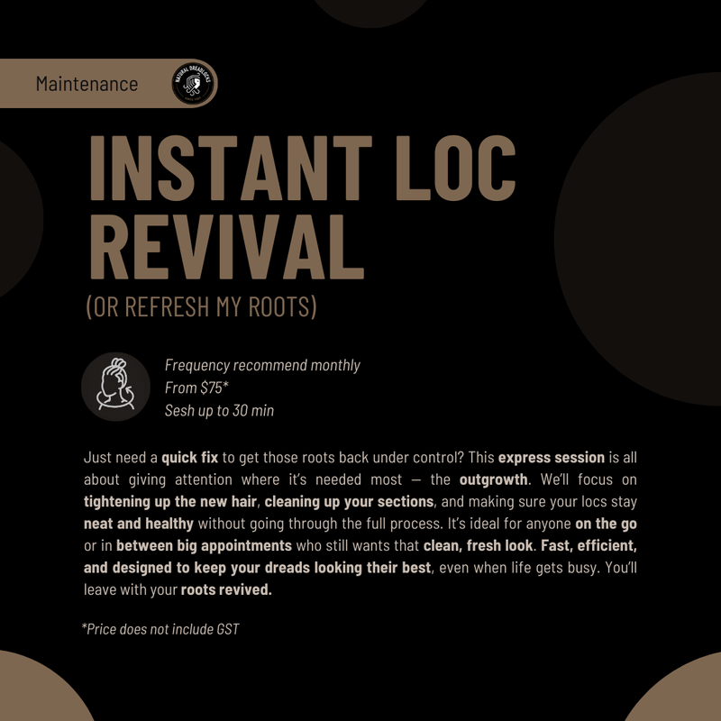 Instant Loc Revival — Root Maintenance Session
