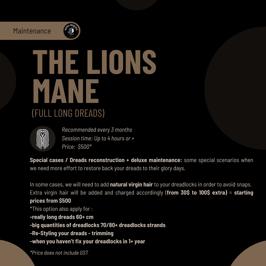 The Lion’s Mane (Deluxe Dread Reconstruction)