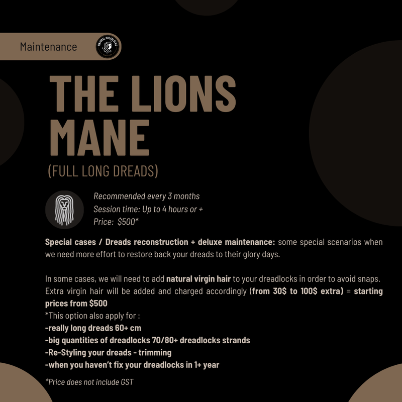 The Lion’s Mane (Deluxe Dread Reconstruction)