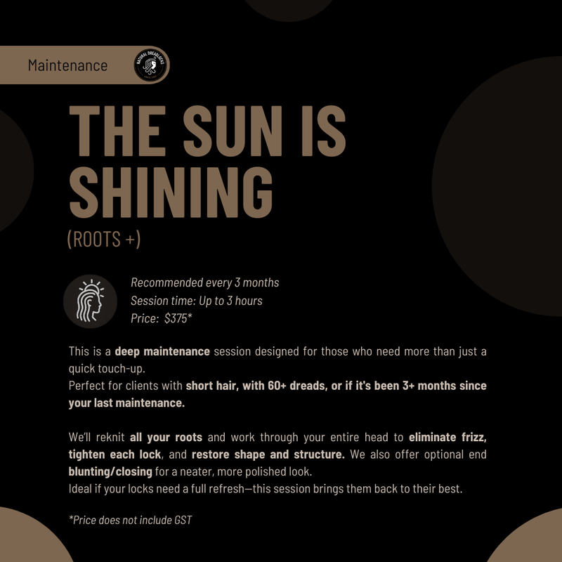 Dread Maintence -- The Sun is Shining (Full Roots + Lock Work)